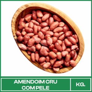 Amendoim Cru Com Pele