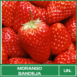 Morango Bandeja
