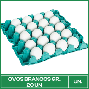 Ovos Brancos Gr 20 Un
