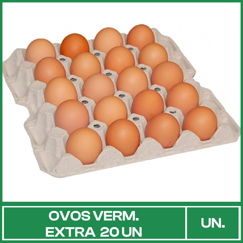 Ovos Verm. Extra 20 Un. Ovos Verm. Extra 20 Un.