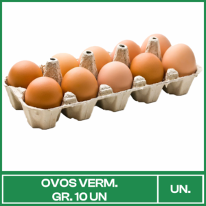 Ovos Verm. Gr. 10 Un