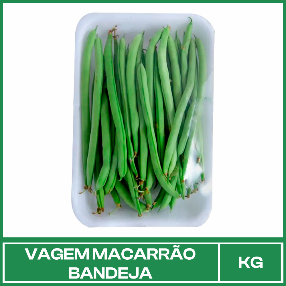 Vagem Macarrão Bandeja